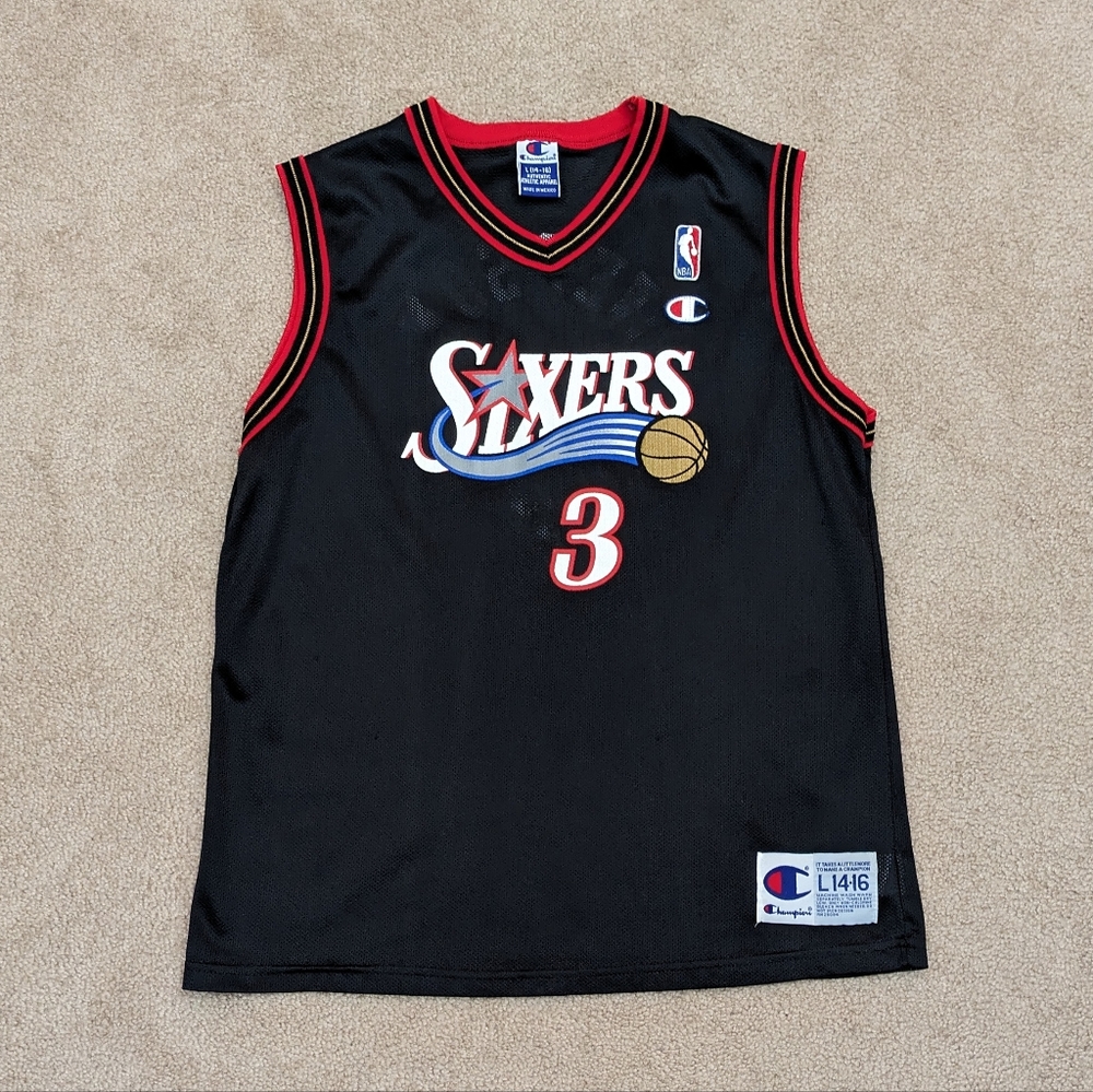 Champion Allen Iverson jersey